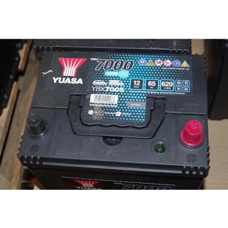 Yuasa EFB Start Stop Autobatterie 12V 65Ah, Poltyp T1, Erstausrüstungsqualität und hohe Leistungsfähigkeit – Bild 3