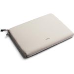 Bellroy Lite Laptop Sleeve 16", Notebooktasche aus recyceltem, wasserabweisendem Material, Weiss