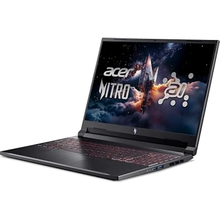 Acer Nitro V 16 AI, 16" Gaming Notebook mit AMD Ryzen 7 260, 16 GB RAM, 1 TB SSD, GeForce RTX 5070, Schwarz – Bild 5