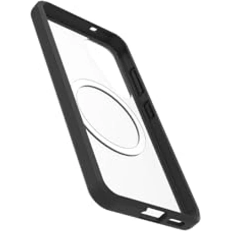 OtterBox Samsung Otterbox Designed for React Magnet Case for Galaxy S25, Qi2-Charger Compatible, Soft Grip Edge, Protection, Black Crystal – Bild 3