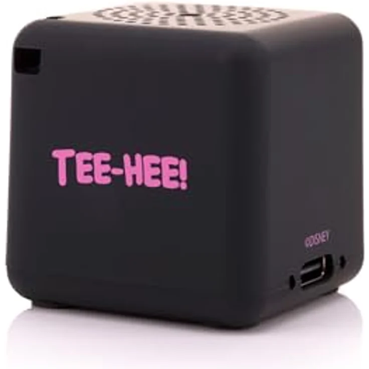 Bitty Boomers Disney Minnie Maus, Würfelförmiger Mini Bluetooth-Lautsprecher mit kraftvollem Sound, kompakt und tragbar – Bild 5