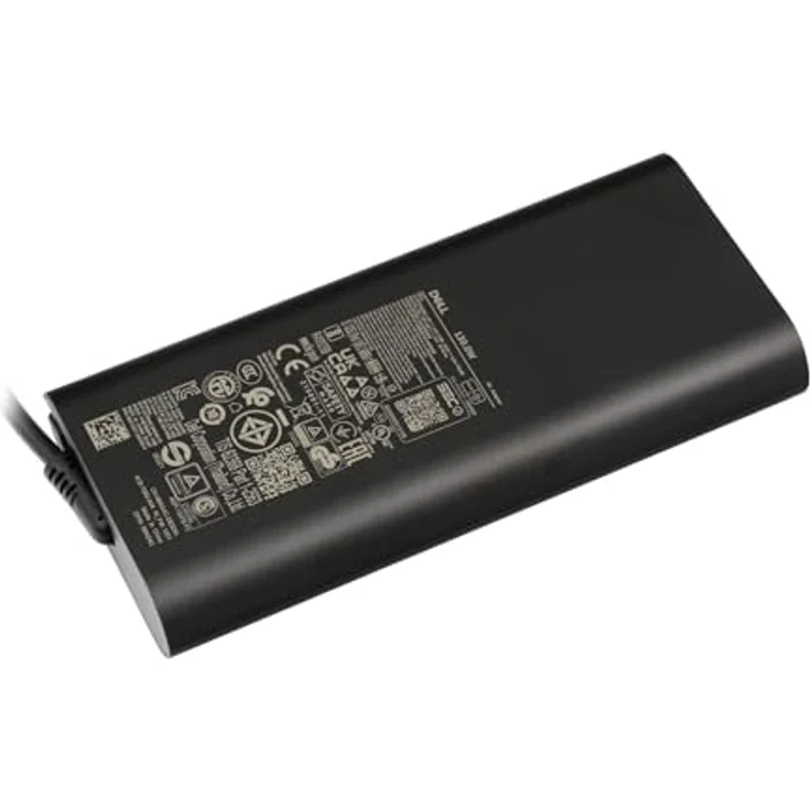 Dell Danish 130W USB-C AC Adapter, leistungsstarkes Notebook Netzteil mit 6,5 A Ausgangsstrom für Dell Notebooks – Bild 2