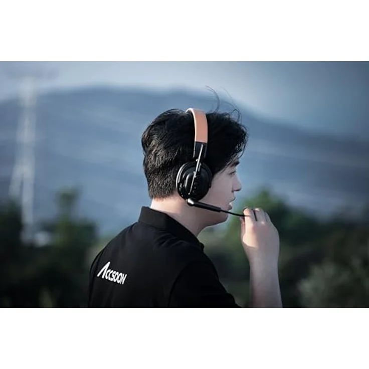 Accsoon Como SE 1H4R Kit (1 H + 4 R) - Wireless Headset System mit 400 Meter Reichweite - Ergonomisches Design – Bild 5