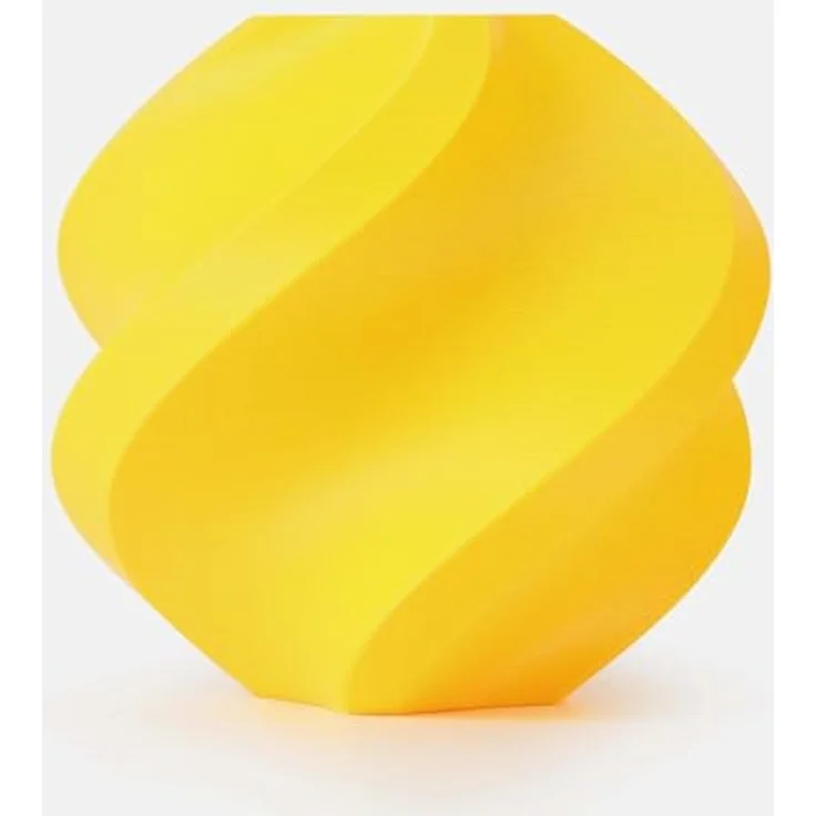 Bambu Lab Filament PLA Basic Yellow 1kg, 3D-Druckmaterial, 1.75 mm, Gelb, RFID für intelligentes Drucken, wiederverwendbare Spule – Bild 2