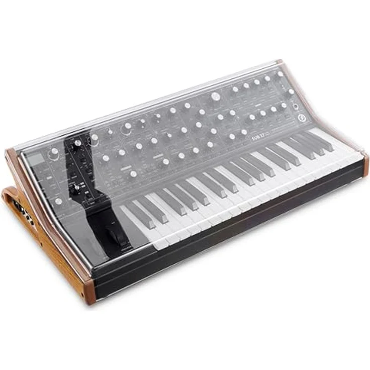 Decksaver Moog Subsequent 37, Schutzabdeckung aus transparentem Polycarbonat für Moog Subsequent 37, staub- und schlagfest – Bild 1