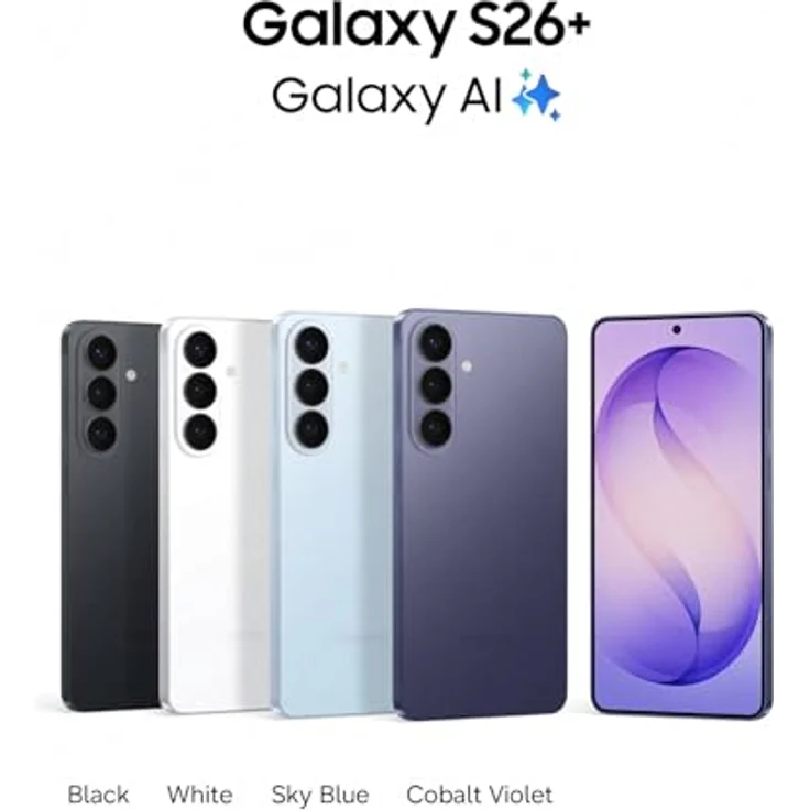 Samsung Galaxy S26+ AI Smartphone, Android-Handy ohne Vertrag, 256 GB Speicher, White – Bild 3
