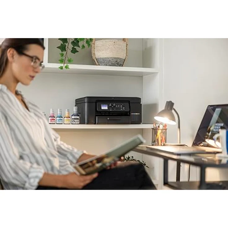 Brother DCP-T780DW, 3-in-1 Multifunktionsdrucker Tintentank mit WLAN, automatischer Dokumentenzuführung und Duplexdruck, max. 16 Seiten/Minute, Farb- und mobile Drucklösungen – Bild 4