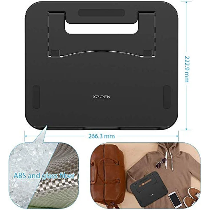 XP-PEN AC 42 Ständer, Tragbarer Tablet-Ständer für Artist 12, 12 Pro, 13.3 und 13.3 Pro, leichte Konstruktion, stabile Unterstützung 90 Grad – Bild 3