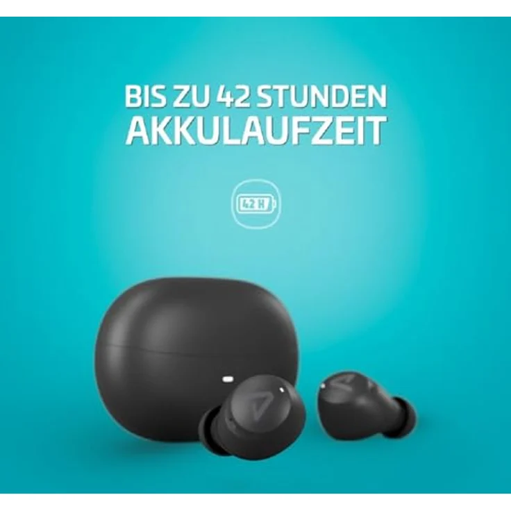 Lamax Dots3 ANC True Wireless Kopfhörer, Schwarz, 42 h Akkulaufzeit – Bild 7