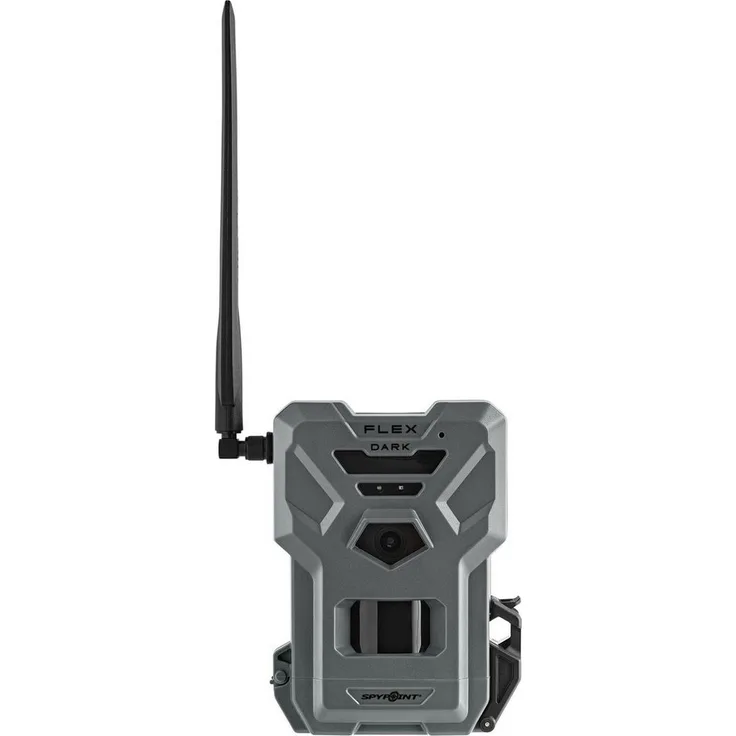 Spypoint FLEX-DARK Wildkamera, 40 MP mit 4G/LTE, unsichtbaren Black-Flash LEDs und 30 m Reichweite, 32 GB Speicherkarte inkludiert