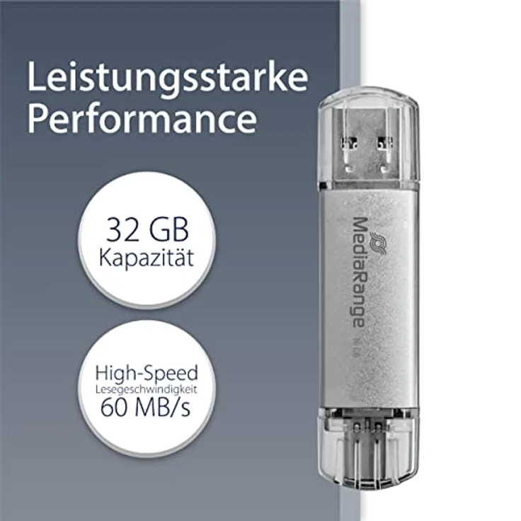 USB-Stick 32 GB USB 3.1 combo mit Type-C - USB-Stick - 32 GB (MR936) – Bild 3