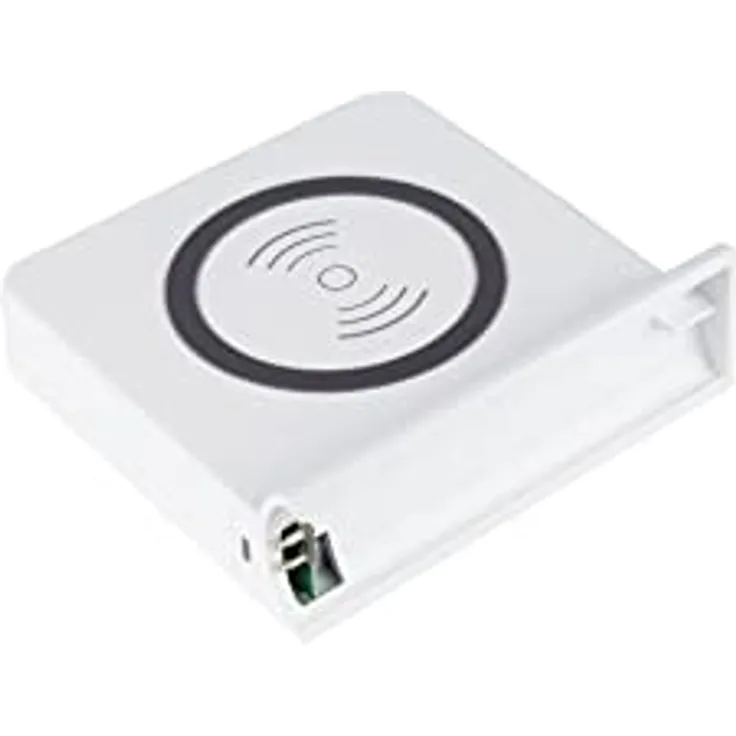 Good Connections Qi Wireless Charging Pad 15W - Erwiterung für USB-Desktop-Schnellladestation PCA-D006W (Linke Seite)