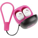 Konix Hello Kitty Drahtlose Kopfhörer TWS, 6 h Akkulaufzeit + 15 h Ladebox, Bluetooth-Verbindung, Schwarz und Pink