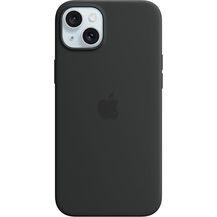 Image for Apple iPhone 15 Plus Silikon Case mit MagSafe – Schwarz ​​​​​​​