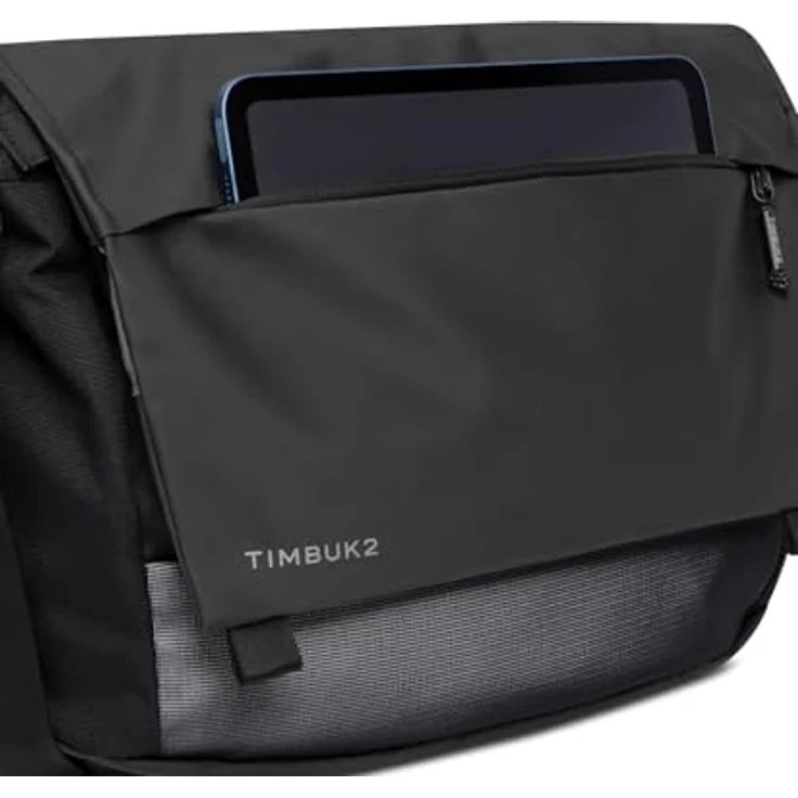 Timbuk2 Rider Messenger, Laptop-Tasche mit 46 cm Laptopfach, schwarz, 100% Polyester – Bild 2