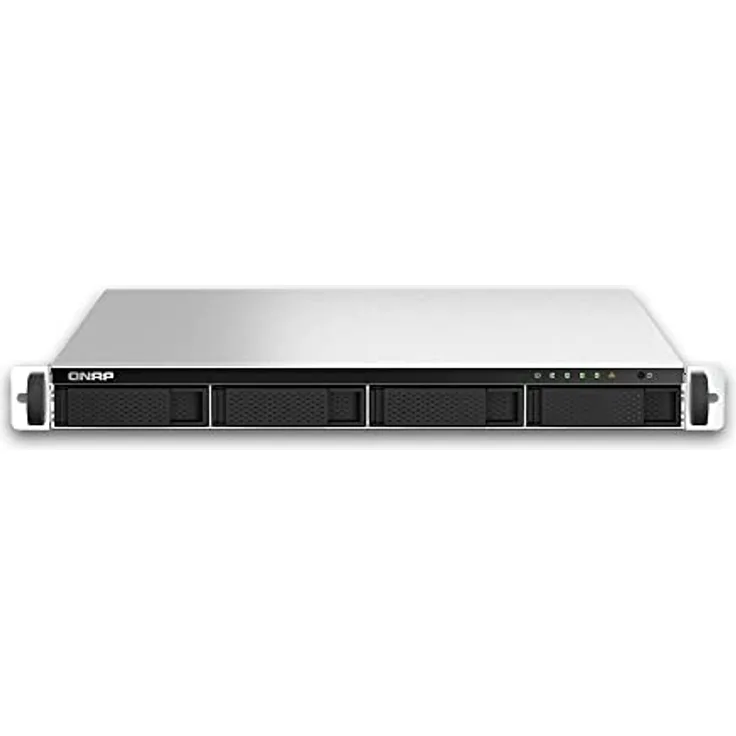 QNAP TS-464U-RP-8G |4-Bay, 2.5GbE, 1U-Rackmount NAS mit Zwei PSU's