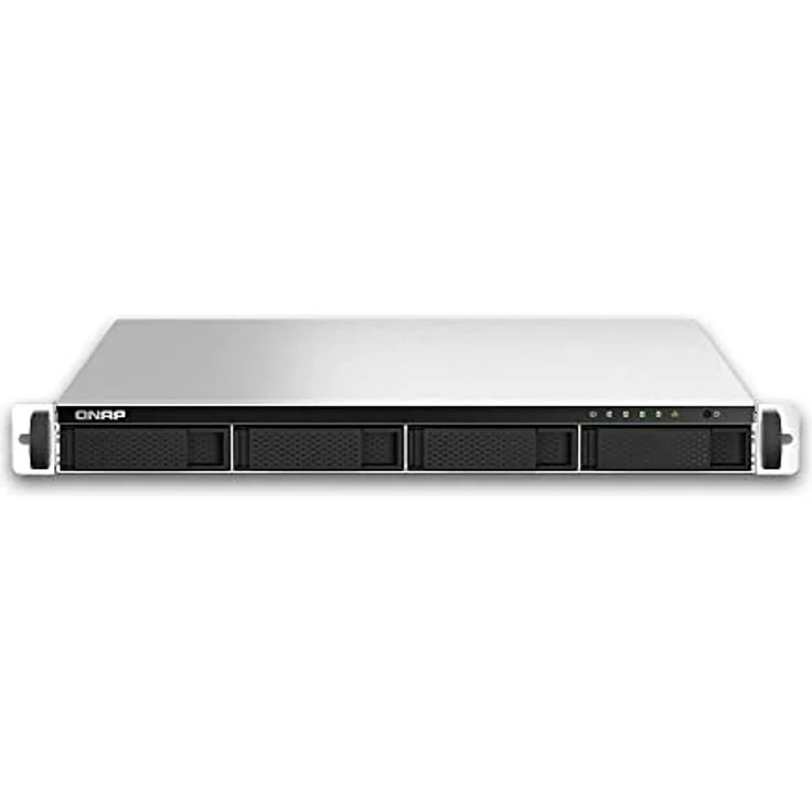 QNAP TS-464U-RP-8G |4-Bay, 2.5GbE, 1U-Rackmount NAS mit Zwei PSU's – Bild 1