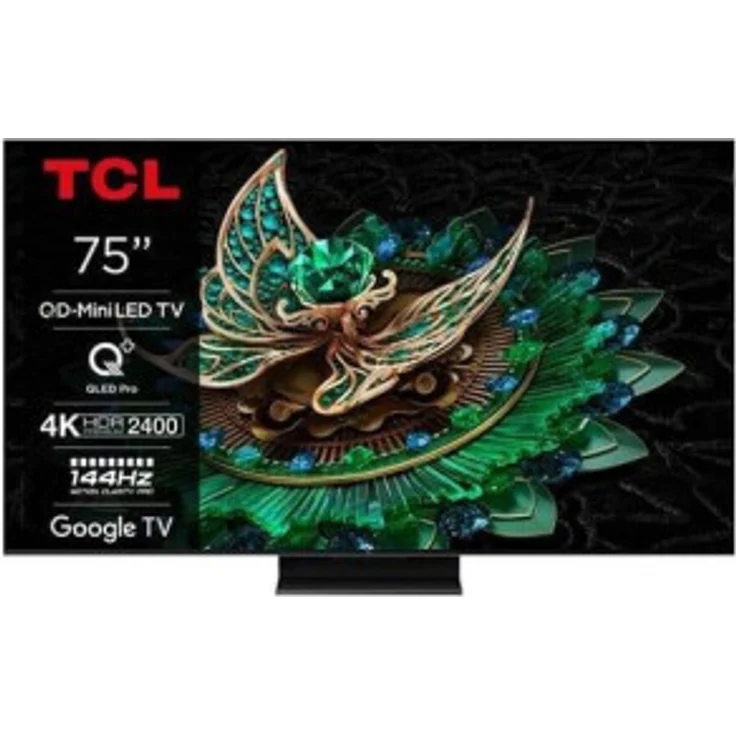 TCL 75MQLED85 QLED TV - 75" 4K Ultra HD, UHD AI SR, HLG, AiPQ Pro, Game Master Pro, HD Triple Tuner – Bild 1