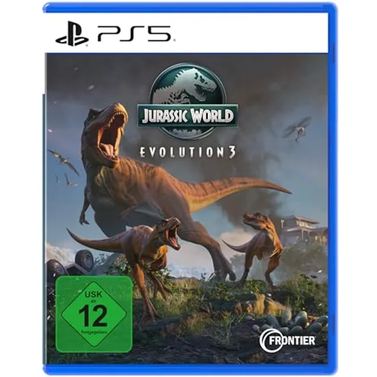Fireshine Games Jurassic World Evolution 3 - PS5 Game mit über 80 Dinosaurierarten, epischer Kampagne und exklusivem Vorbesteller-Bonusset – Bild 1