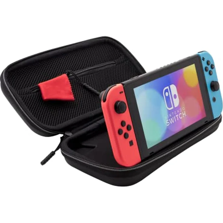 PDP Deluxe Travel Case für Nintendo Switch, Hartschalenkoffer im Mehrfarbig Design mit Mario Kart Lizenz – Bild 2