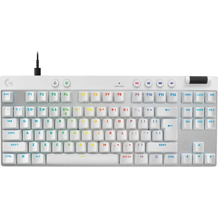 LOGITECH G Pro X Tkl Gaming-tastatur One Size, Magnetisch-analoge Linearswitches, LIGHTSYNC RGB-Beleuchtung