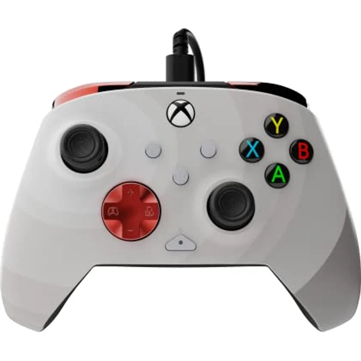 PDP REMATCH Advanced Wired Controller, Gamepad für PC, Xbox One, Xbox Series S/X, kabelgebunden, USB Typ-C, Radial White – Bild 3