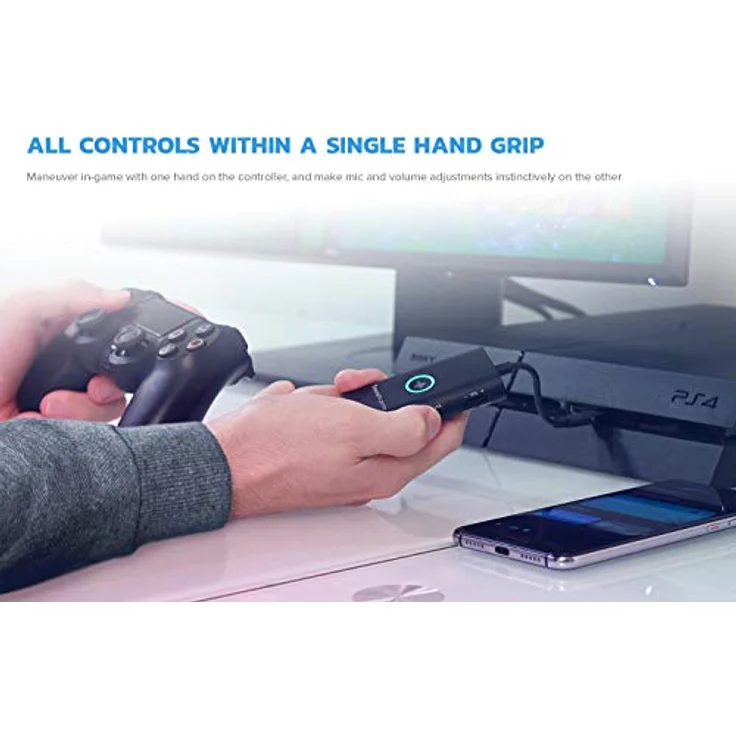 Creative Sound Blaster G3 Tragbare Konsolen-Gaming Externe Soundkarte USB-C DAC-Verstärker, kompatibel mit PS5, PS4, Switch, PC, Mac, für Kopfhörer – Bild 4