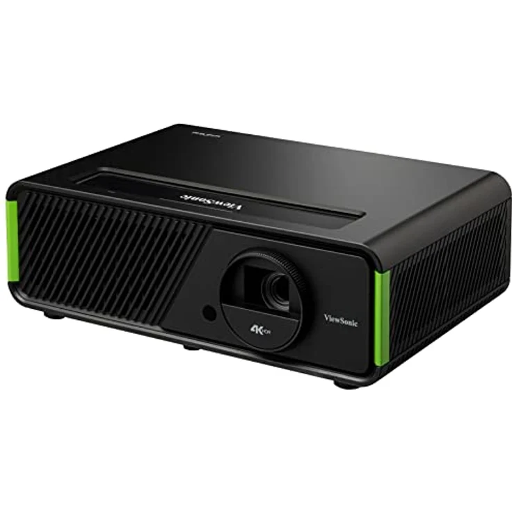 Viewsonic X1-4K LED Gaming Beamer (4K UHD, 2900 Lumen, HDR, 3D Kompatibel, TR1.15-1.5, 1.3X Zoom, 2 x HDMI, USB-C, 1x USB-A Reader, 2X 6 Watt Harman Kardon Lautsprecher, Designed for Xbox) Schwarz – Bild 1