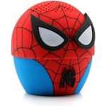 Bitty Boomers Marvel Bluetooth-Lautsprecher, Spiderman 2-Zoll-Hochlautsprecher, Bluetooth 5, kabelloses Stereoerlebnis, rot