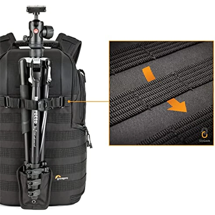 Lowepro ProTactic 450 AW II Modularer Rucksack mit Allwetterhülle, Kameratasche für Profis, Einsteckfach für Laptops bis zu 15 Zoll, Rucksack für Profi-Kameras und Drohnen, LP37177-GRL, Schwarz – Bild 4