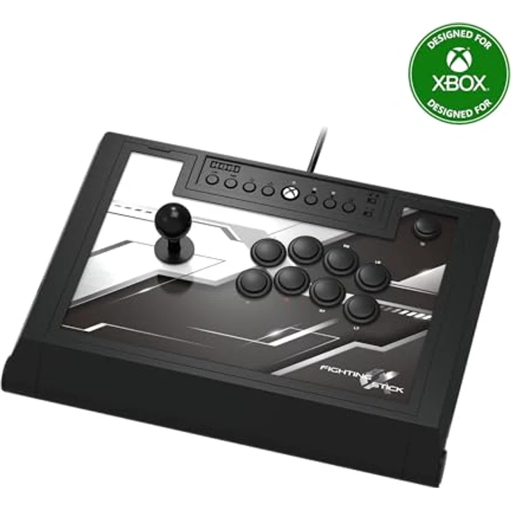 Hori Fighting Stick Alpha Schwarz, Weiß (AB11-001U) (PC, Xbox One, Xbox Series) – Bild 2