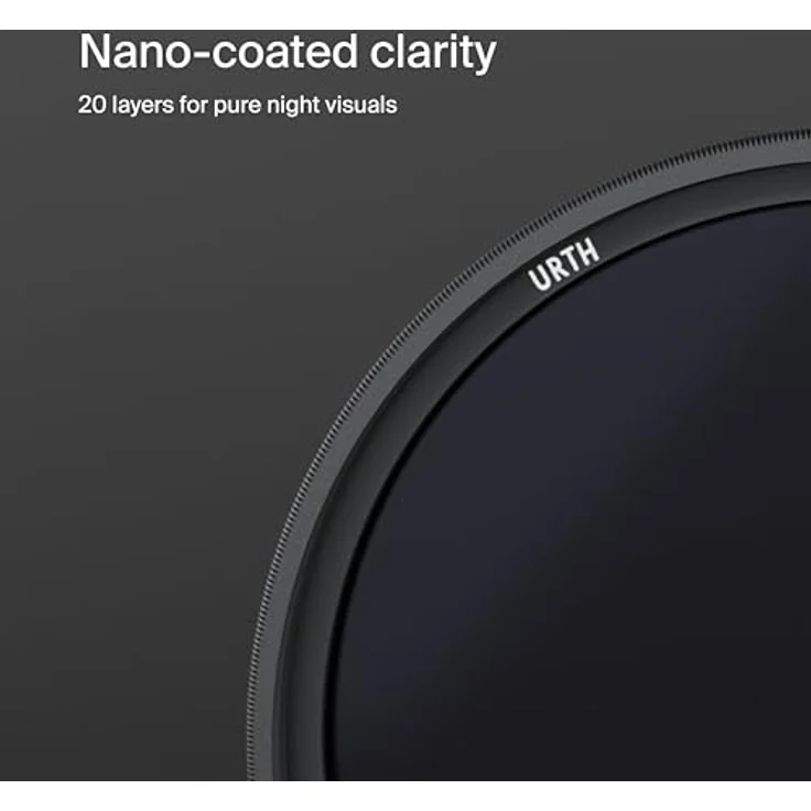 Urth 40,5 mm Nachtfilter neutral (Plus+), Profi Nachtbilder, Neodymiumglas, bessere Farben, schärfere Details, 5 Bäume pflanzen – Bild 3