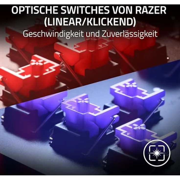 RAZER Huntsman V2 Purple Clicky US-Layout QWERTY – Bild 3