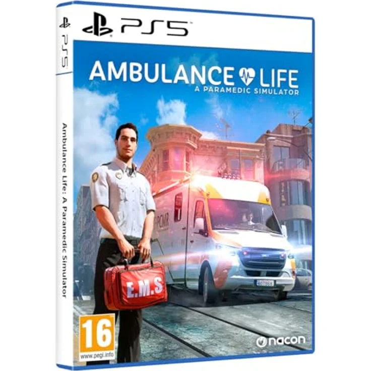 NACON Ambulance life: A paramedic simulator, PS5-Games. Widme dein Leben der Rettung anderer.