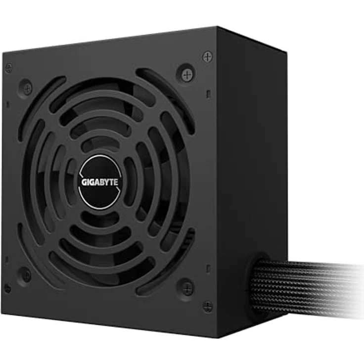 Gigabyte GP-P650G PG5 650W PSU, PC Netzteil mit stabiler Energieversorgung, Schwarz – Bild 1