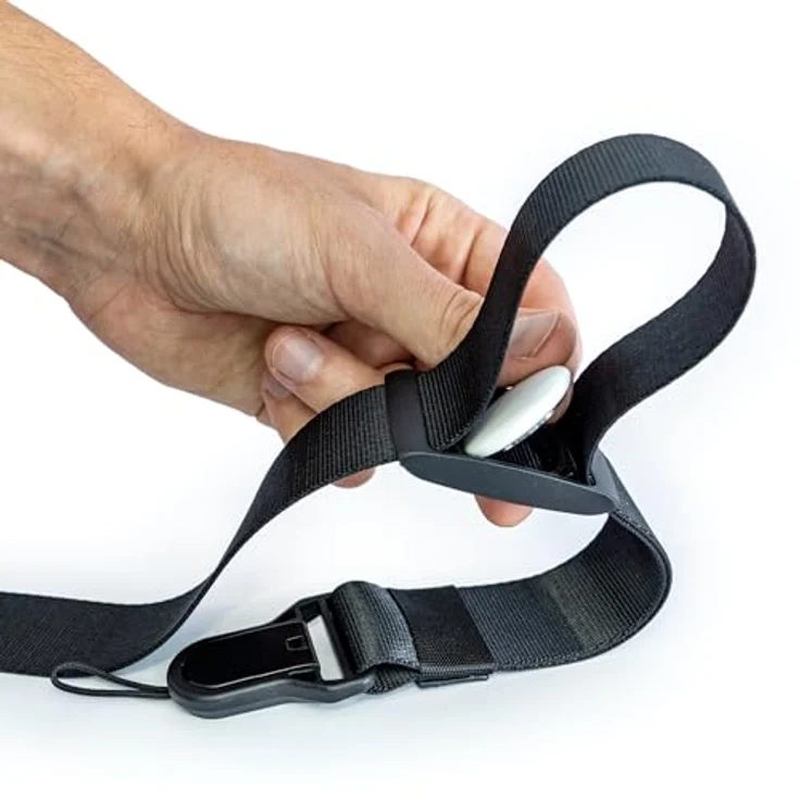 AIRBELL AirStrap Kameragurt mit verstecktem AirTag-Fach, Schnellwechsel-System, verstellbar von 80cm bis 140cm, kompatibel mit den meisten Kameras – Bild 3