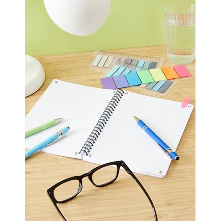 OXFORD Collegeblock Spiralbuch Oxford Smart Black, hochwertiges Büromaterial mit 5% Deckung – Bild 3