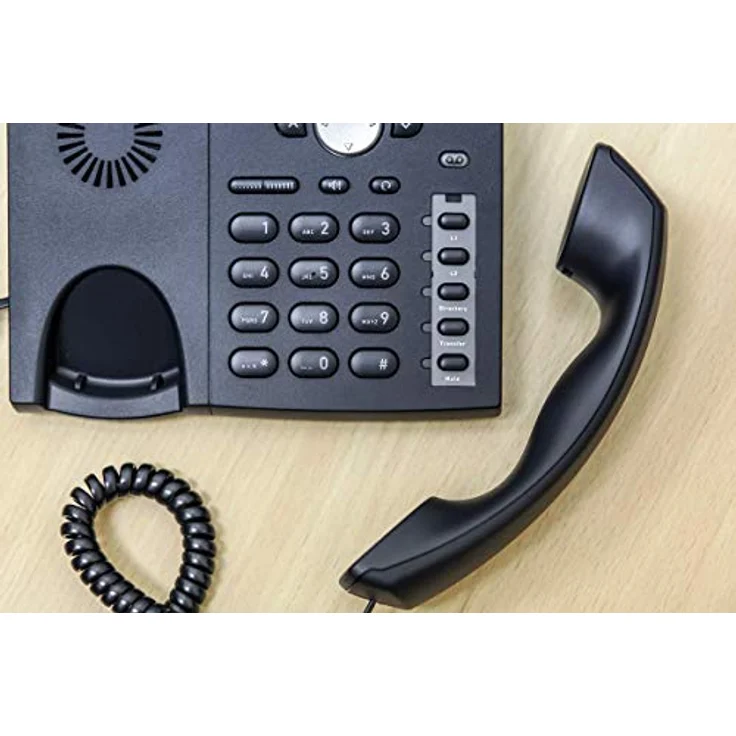 Snom Desk Telephone D315 (5 Configurable Function Keys With LEDs, Sensor hook switch, Dual IPv4 - IPv6 Stack) Black – Bild 5