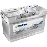 VARTA VARTA LA80 Professional Dual Purpose AGM 80Ah 12V 800A Batterie, (12 V) - Wartungsfreie AGM Batterie mit 80Ah Kapazität, 800A Kälteprüfstrom