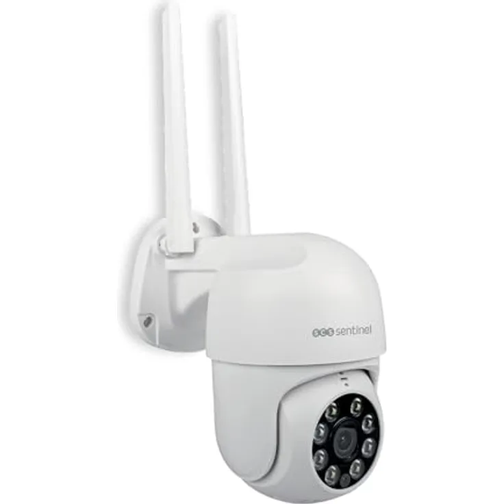 SCS Sentinel Outcam Rotating - SVI0069 Rotierende Überwachungskamera für den Außenbereich mit 360-Grad-Drehung, Nachtsicht und Full HD-Qualität