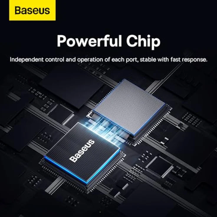 Baseus 4in1 Hub UltraJoy, USB-C zu USB 3.0 Hub mit 4 Ports und Datentransfer bis 5 Gbps, space grey – Bild 4