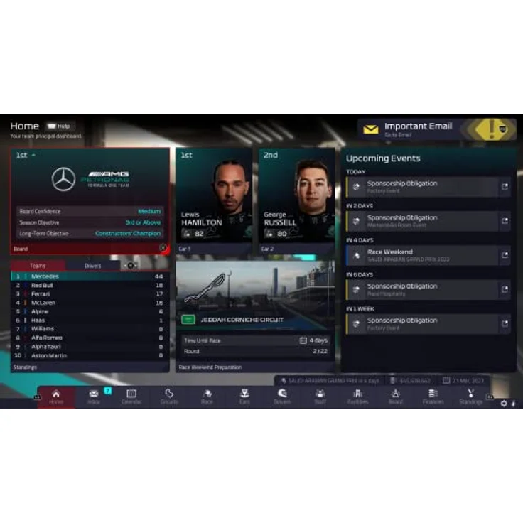 Fireshine Games F1 Manager 2022 - [PlayStation 5] – Bild 2