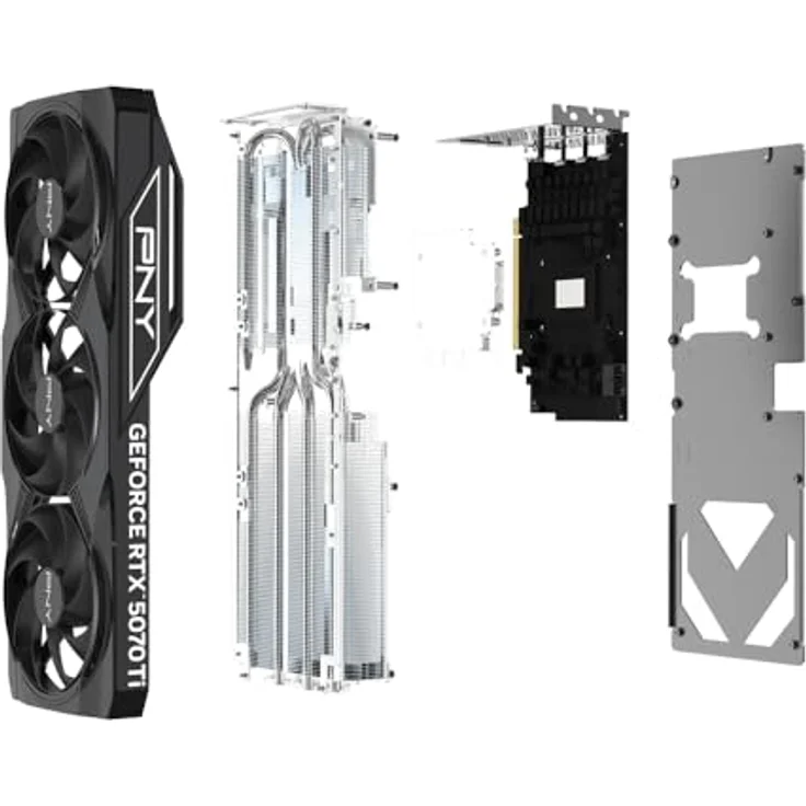 PNY GEFORCE RTX™ 5070 Ti 16GB Overclocked Triple Fan Plus Grafikkarte mit DLSS 4 und PCI Express 5.0 – Bild 15