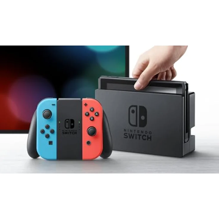 Nintendo Switch™-Konsole (neon-blau/neon-rot) mit Switch Sports-Set und 12-monatiger Online-Mitgliedschaft - Preisvergleich – Bild 2