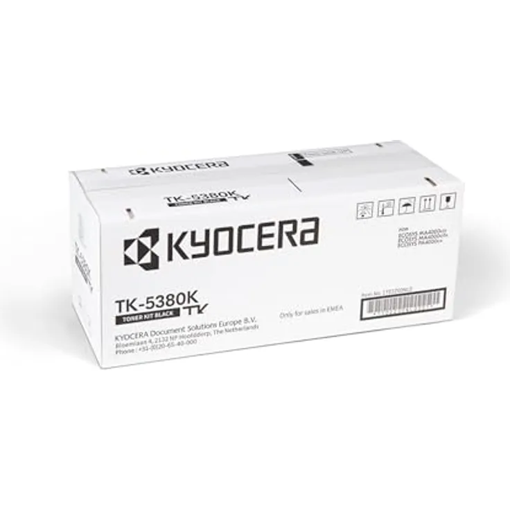 Kyocera TK-5380K Toner Schwarz, Original Tonerkartusche für bis zu 13000 Seiten