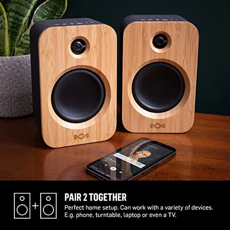House of Marley Get Together Solo (Batteriebetrieb), Bluetooth Lautsprecher, Schwarz – Bild 5