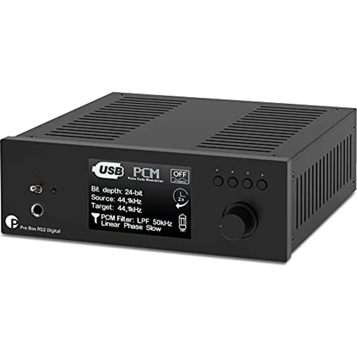 Pro-Ject Pre Box RS2 Digital Vorverstärker mit D/A-Wandler