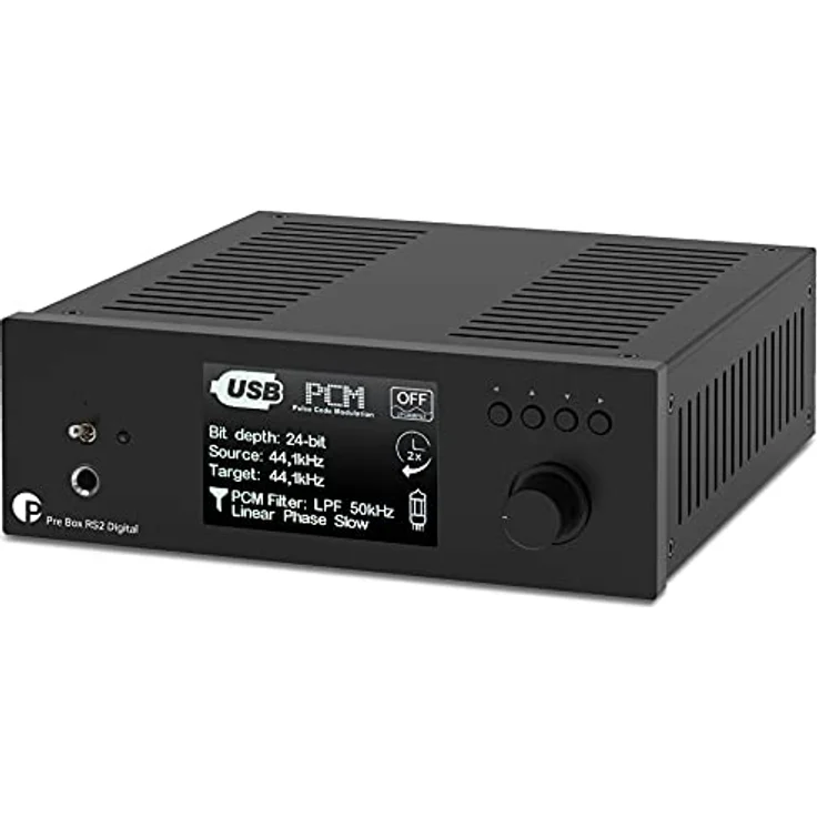 Pro-Ject Pre Box RS2 Digital Vorverstärker mit D/A-Wandler