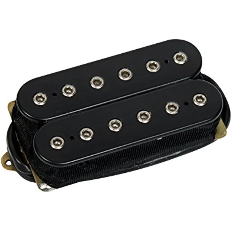 DiMarzio DP155 BK, Humbucker Tonabnehmer mit boosteten Bässen, Mitten und Höhen, schwarzes Finish – Bild 3