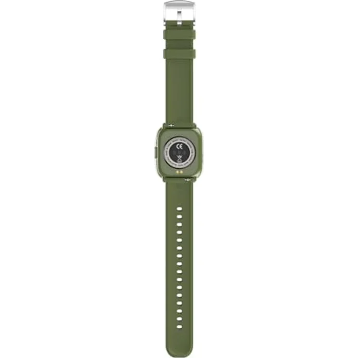 myPhone Watch Pastel silver/greenwood, Smartwatch mit Gesundheitsüberwachung und Bluetooth-Anrufen, Dunkelgrün – Bild 7